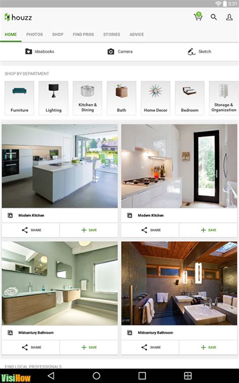 Decorate your space with thousands of real furniture products, painting, and flooring as well as your own models. Best Interior Design Apps for Android Houzz Interior ...