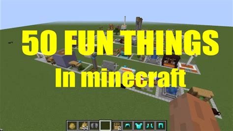 What things can you make with copper in minecraft. 50 Things YOU can make in minecraft - YouTube
