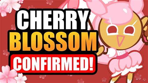 Cherry Blossom Is 100 CONFIRMED Cookie Run Kingdom YouTube