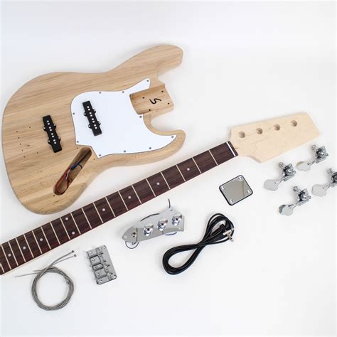 • $65 ebay diy p bass kit unboxing, build, and review.shocking!!! Jazz Bass Style Guitar Kit - Lefty - DIY Guitars