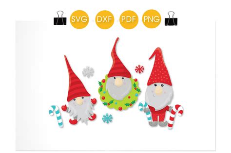 Download Christmas Gnome Svg | Free SVG Cut Files. Create your DIY ...