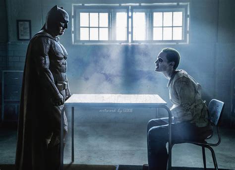 Batman Notes Batman And Joker Interrogation Scene Suicide Squad