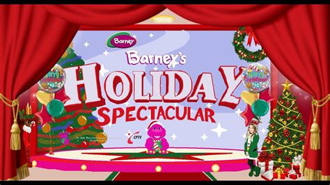 Barneys Holiday Spectacular A Christmas Sing Along My Holiday