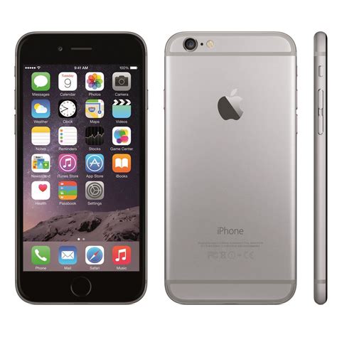 Apple Iphone 6 64gb Factory Unlocked Space Grey 888462063852 Ebay