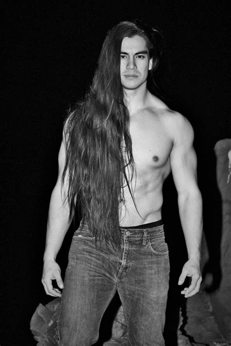 leon garcia long hair styles men native american actors native american men