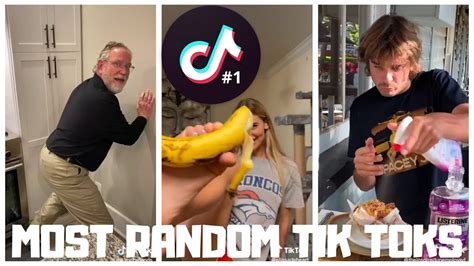 the most random tiktoks compilation 1 try not to say wtf challenge youtube