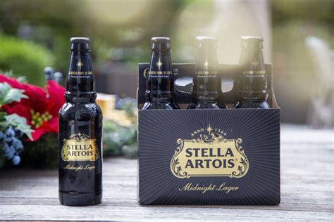Stella Artois Paints It Black With New Midnight Lager Dieline
