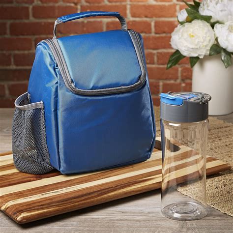 Fit And Fresh Insulated Lunch Bag With Matching 16 Oz Tritan Plastic