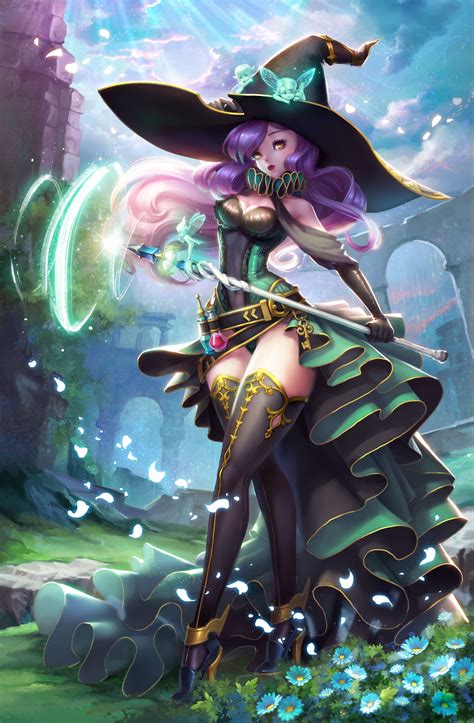 Witch By Penano Faint Guangzhou Illustrator Anime Witch Witch