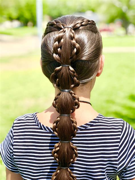 Stunning Cute Bubble Braid Hairstyles With Hair Down For Short Hair Stunning And Glamour