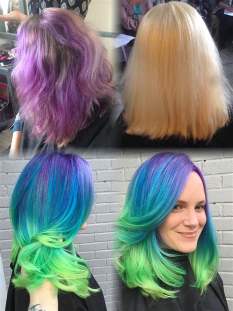 Rainbow Transformation By Xostylistxo Hair Transformations Long Hair