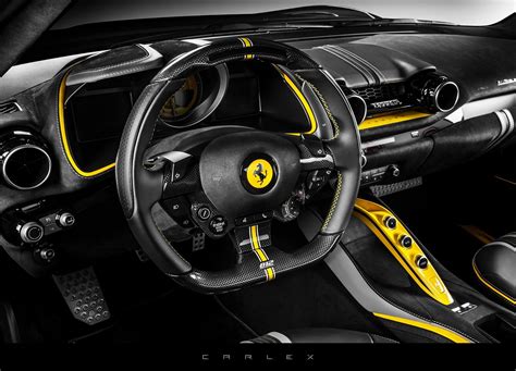 Ferrari 812 Superfast Gains Custom Interior Courtesy Of Carlex Design