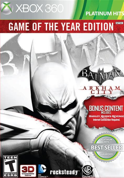 Batman Arkham City Game Of The Year Edition Warner Bros Interactive