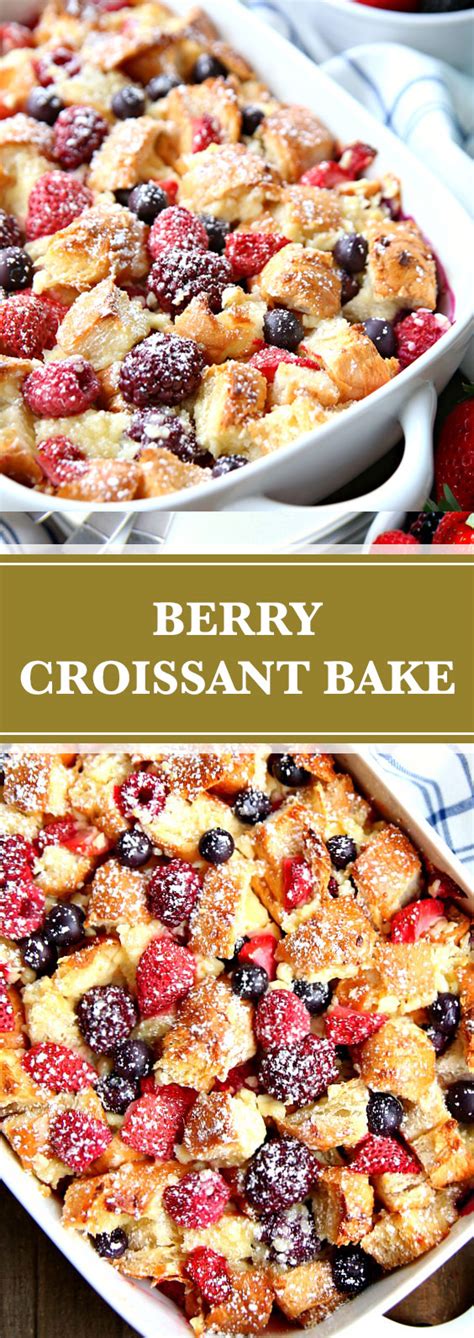 Berry Croissant Bake