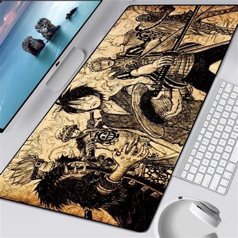 One Piece Merch Sworn Brothers Manga Mouse Pad Anm0608 ®one Piece Merch