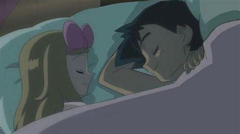 17 Amourshipping Sleeping Serenas Watching Ash While Wishing With