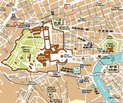 Where is vatican city on a map. Rome.info > Map of Vatican City