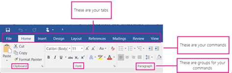 Customize The Ribbon In Office Office Support