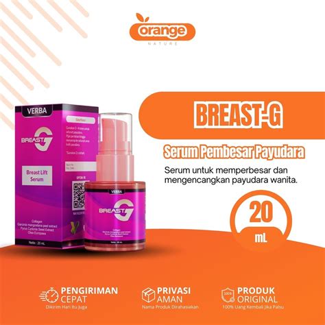 jual breast g original bpom serum pembesar dan pengencang payudara ampuh permanen obat