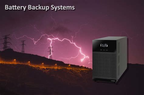 Battery Backup System 1kva To 60kva Uninterruptible Power Supply