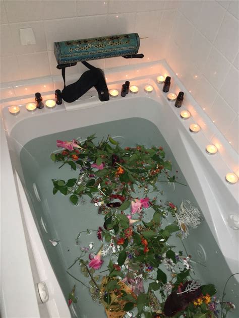 Healing With Herb And Flower Baths Aphrodite Aesthetic Spiritual Bath Bath Photography Flower
