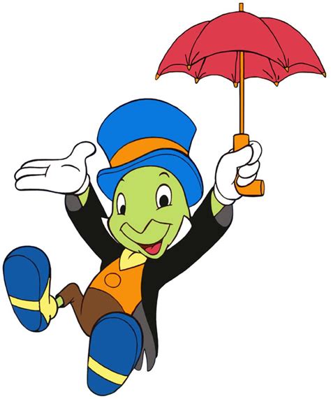 Disney Characters Jiminy Cricket Clip Art Library
