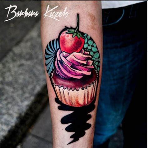 Food Tattoos Cupcake Tattoos Candy Tattoos Inked Magazine