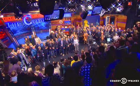 The Colbert Report Wraps Up With An Immortal Star Studded Finale