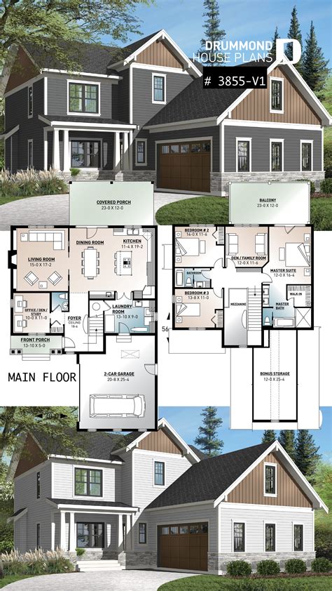 2158 sq ft, 4 bedrooms & 3.5 bathrooms. Discover the plan 3855-V1 (Nikolas 2) which will please you for its 3, 4 bedrooms and for its ...