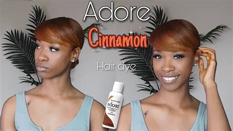Adore Cinnamon Hair Dye Youtube