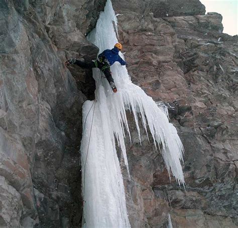 Mixed Climbs Involve Climbing Ice As Well As Rock