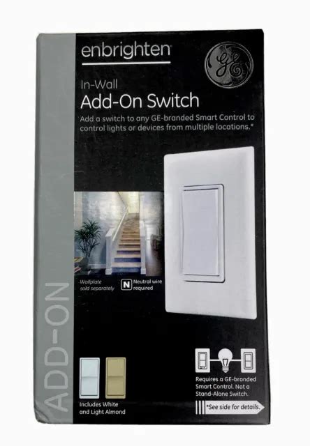 Ge Add On Switch Smart Controls W Zigbee Bluetooth Z Wave Zw2004 12723