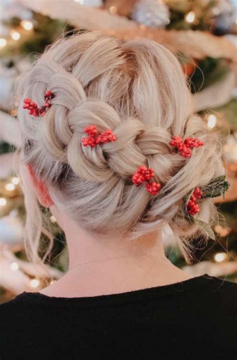 Christmas Party Hairstyles Simple Snowweather Snowtime Snowy Party