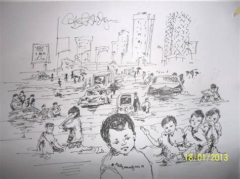 Gratis untuk komersial tidak perlu kredit bebas hak cipta. 25+ Inspirasi Keren Gambar Sketsa Korban Banjir Kartun ...
