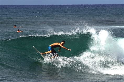 Surfing Sunset Beach Oahu Island North Shore Hawaii Flickr