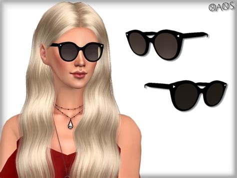 Cat Eye Smoke Lens Sunglasses By Oranostr At Tsr Sims 4 Updates