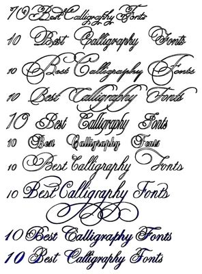 This font is indeed a class apart. Calligraphy Alphabet : February 2013