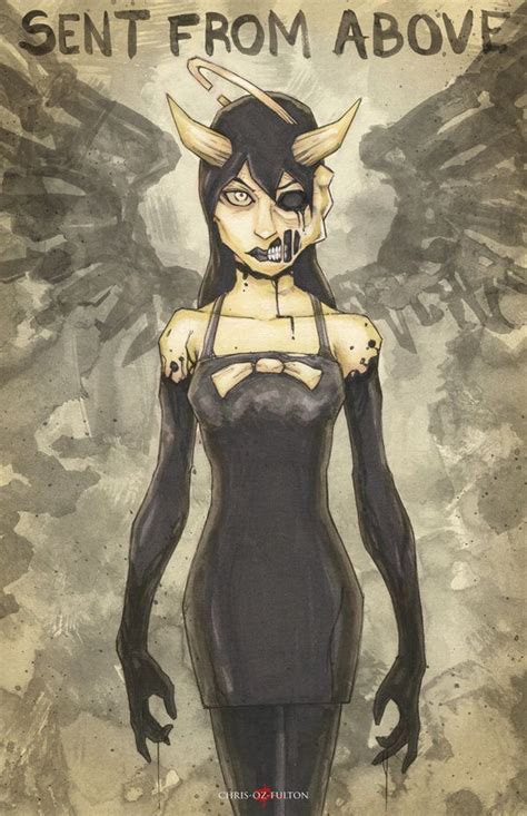 Bendy And The Ink Machine Alice Angel By ChrisOzFulton Bendy And The