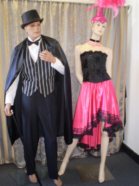 Magician And Magicians Assistant Costume Acting The Part