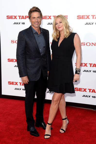 Rob Lowe And Sheryl Berkoff Photos Photos Sex Tape Premieres In