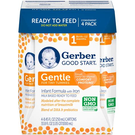 Gerber Good Start Infant Formula Gentle Milk Based With Iron For