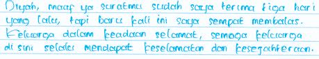 Ada kop surat tidak ada. Contoh Soal Bahasa Indonesia Kelas 7 Semester 1 (Pilihan ...