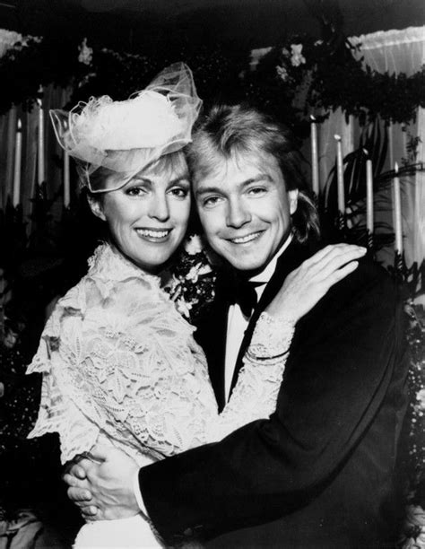 Actor And Singer David Cassidy Embraces His New Bride Meryl Tanz In Easton Md On Dec 15