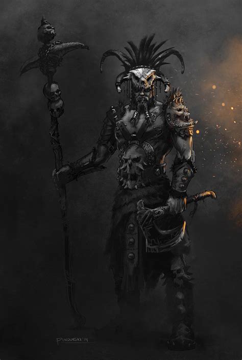 Barbarian Lord Hugh Pindur Concept Art Characters Dark Creatures