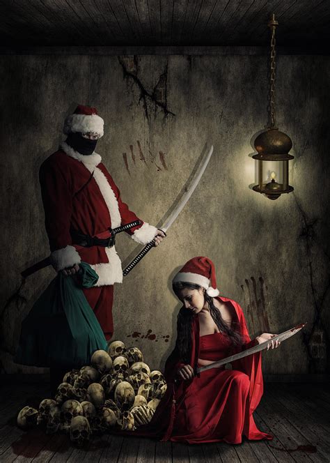 mr and mrs claus a murderous couple by suicideomen on deviantart