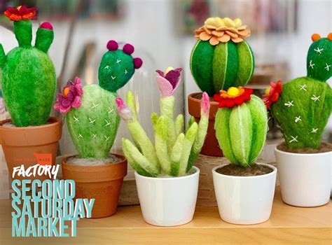 And how to make your own! Needle Felted Flower Cactus Workshop in 2020 | Needle ...