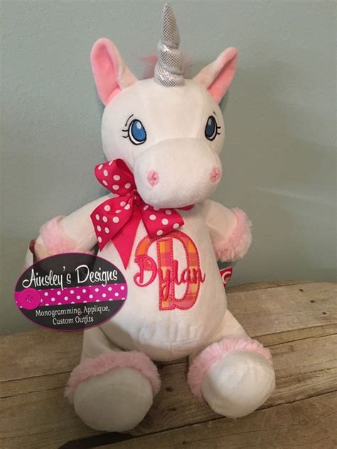 Personalized Stuffed Animalspersonalize With A By Ainsleysdesigns