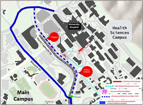 Utsw Dallas Campus Map With Helipad
