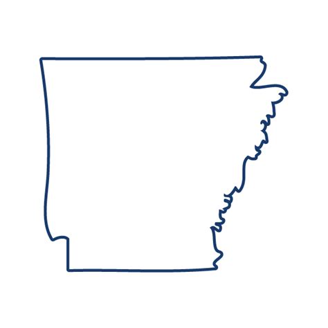 Arkansas Outline Arkansas Twisters Png Download Origi