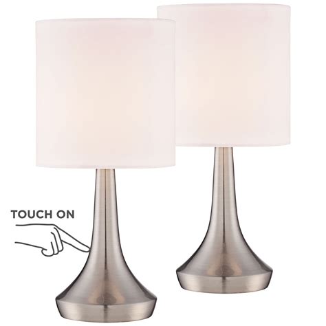 Lighting Modern Small Accent Table Lamps High Set Of Touch On